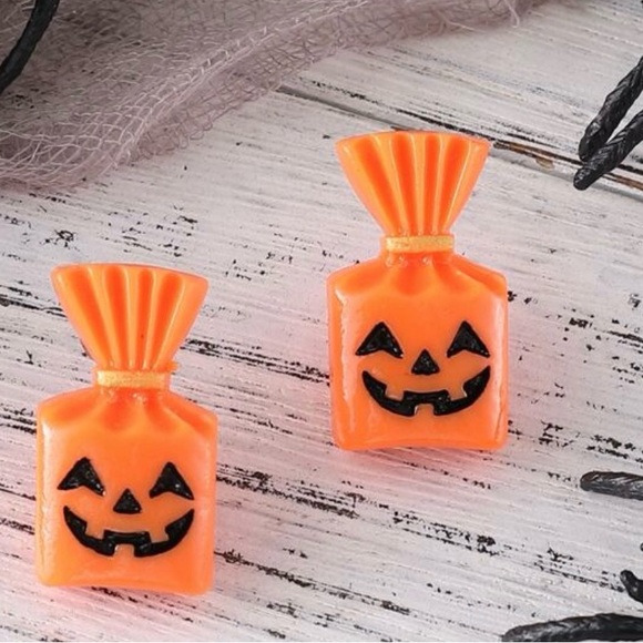 BOUTIQUE | Pumpkin earrings - Picture 1 of 1